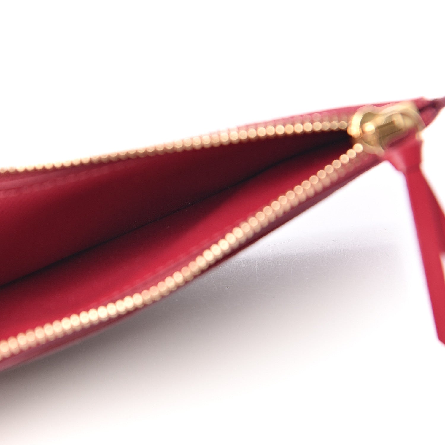 Louis Vuitton Monogram Zipped Card Holder Fuchsia 5 of 7
