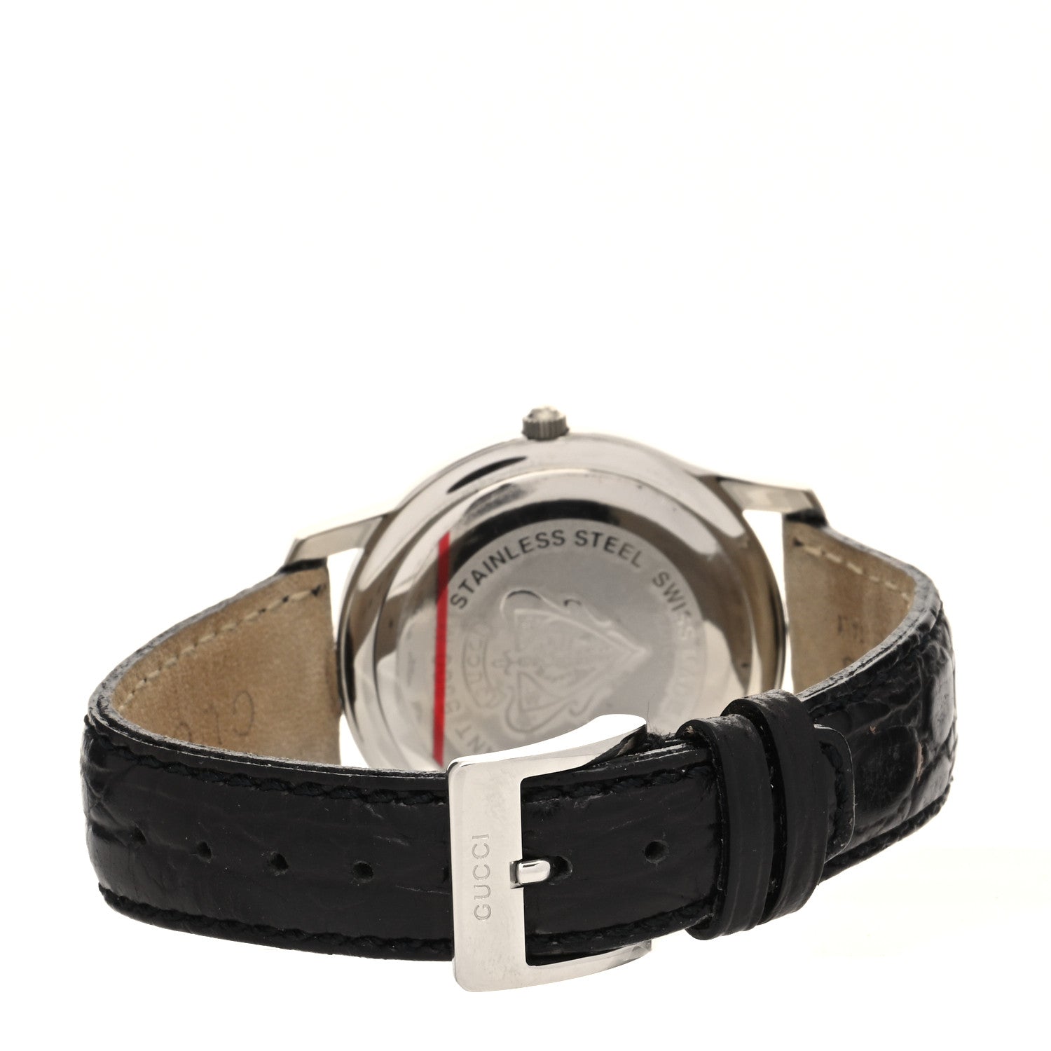 Gucci Stainless Steel Alligator 35mm 5500M Quartz Watch 3 of 5