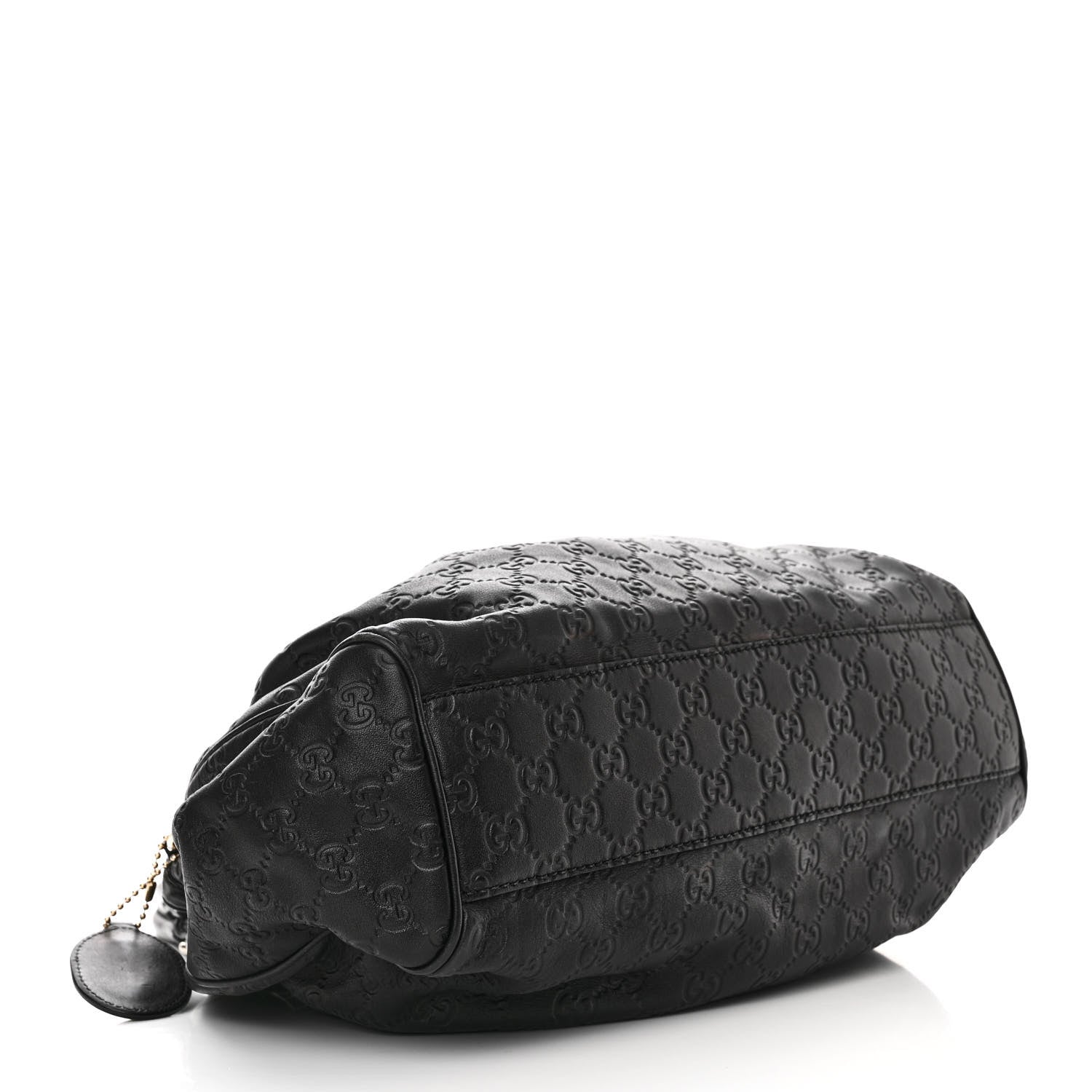 Gucci Guccissima Medium Sukey Tote Black 4 of 18