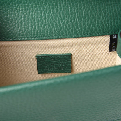Gucci Calfskin Mini Dionysus Shoulder Bag Emerald 9 of 13