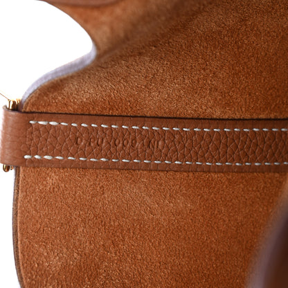 Hermes Taurillon Clemence Picotin Lock 18 PM Gold 6 of 8