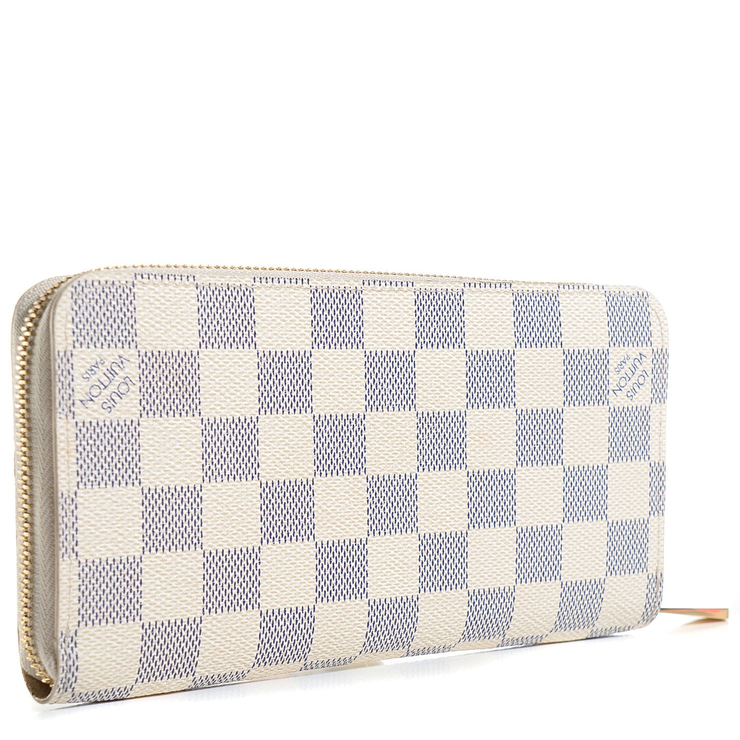 Louis Vuitton Damier Azur Zippy Wallet 3 of 7