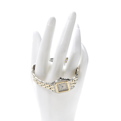 Cartier Stainless Steel 18K Yellow Gold 22mm Panthere Quartz Watch 2 of 6