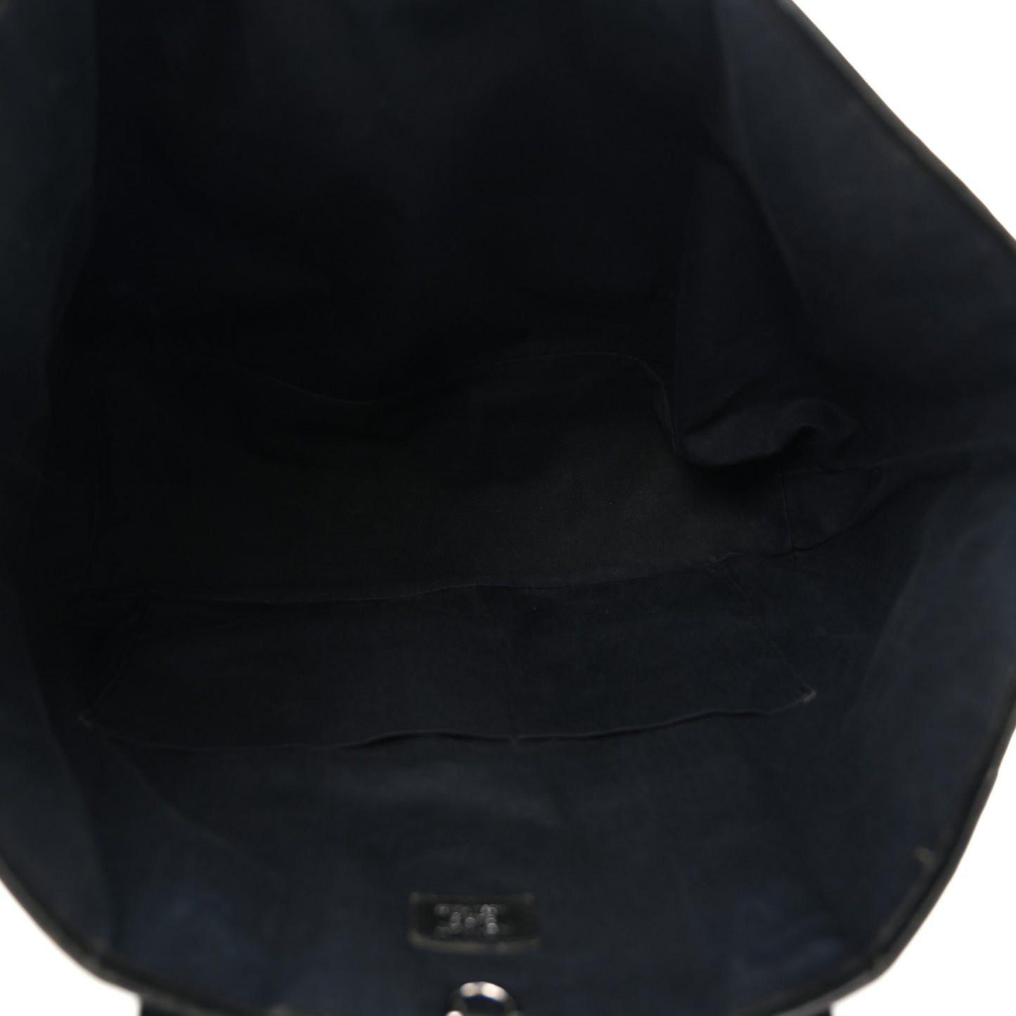 Calfskin Canvas 1920 M Monogram MM Tote  Black