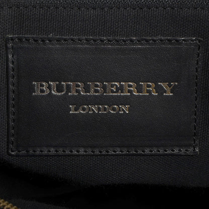 Burberry Grainy Leather Calfskin Large Hobo Black 7 of 10