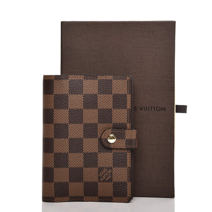 Louis Vuitton Damier Ebene Small Ring Agenda Cover 7 of 7