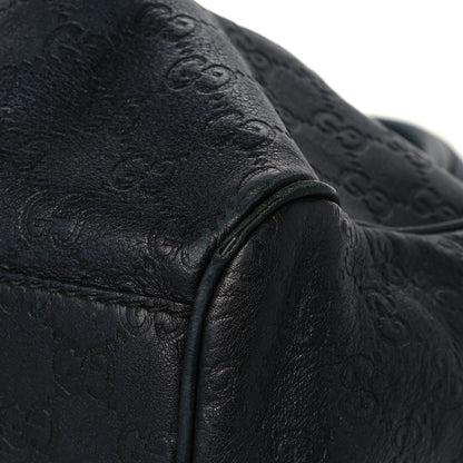 Gucci Guccissima Medium Sukey Tote Black 10 of 15