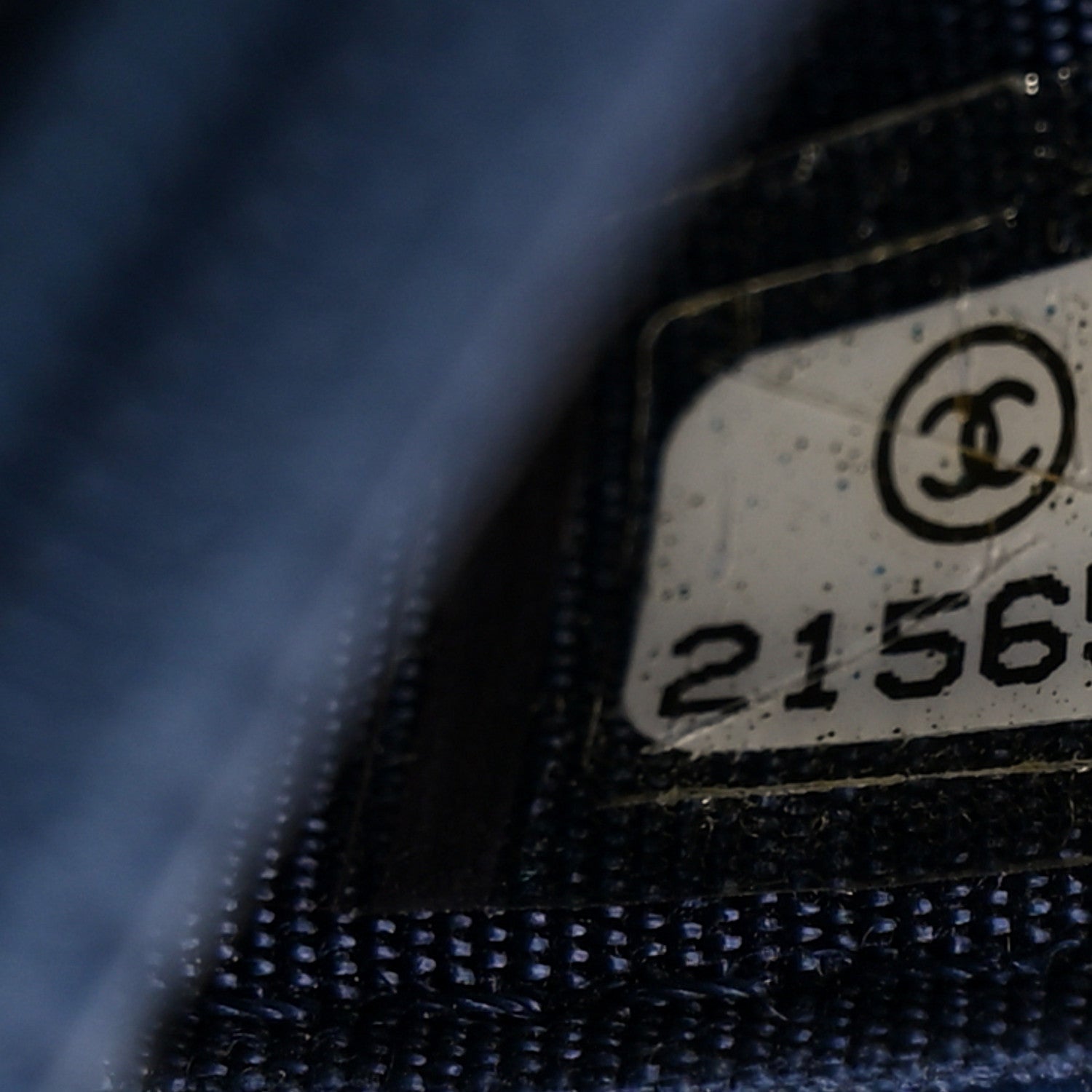 Chanel Lambskin Quilted CC Crossing Wallet On Chain WOC Blue 8 of 23