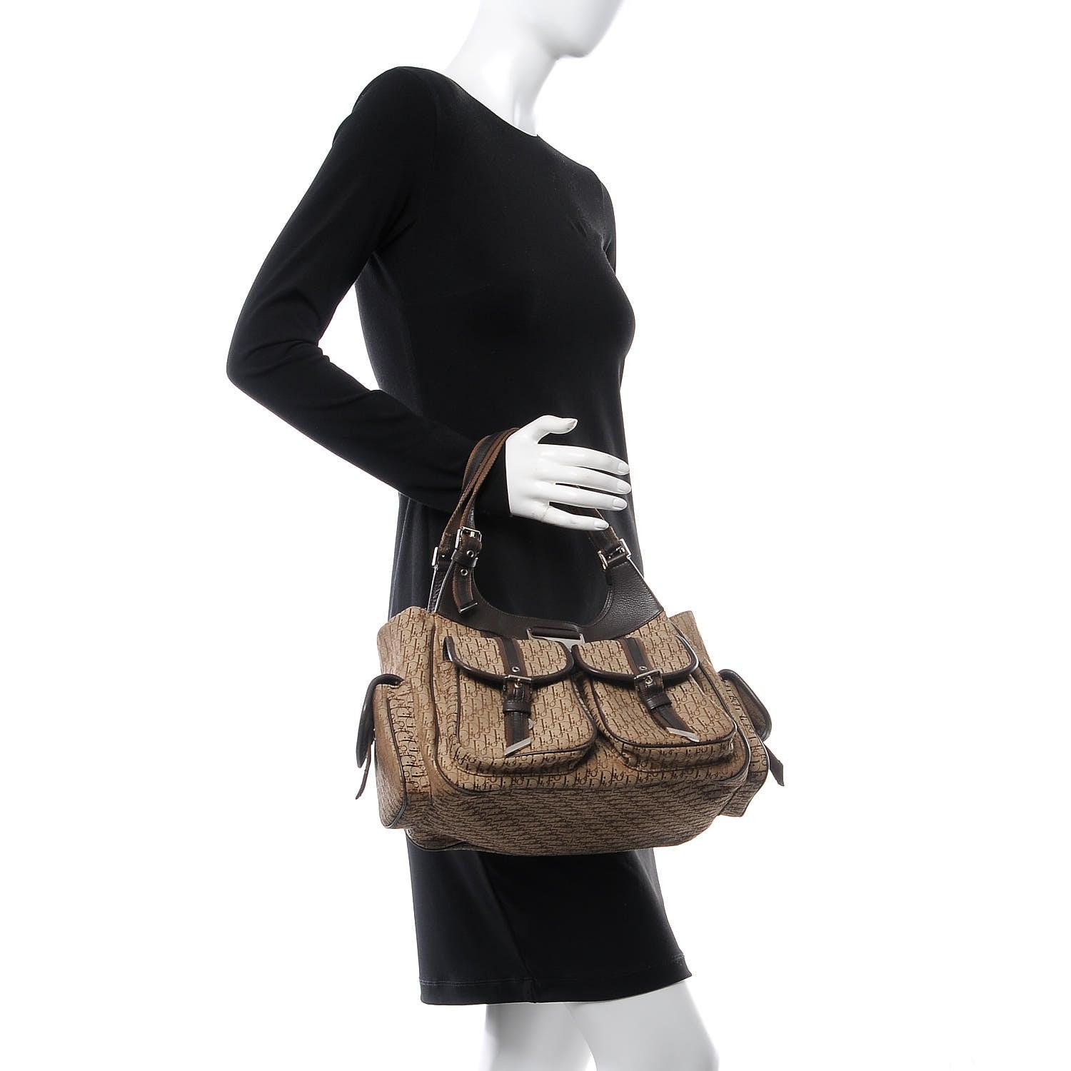 Christian Dior Diorissimo Hobo Brown 2 of 24