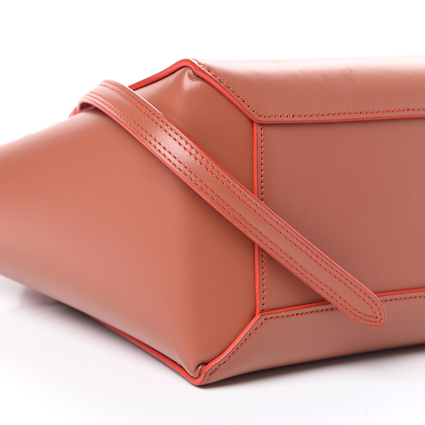 Smooth Calfskin Mini Belt Bag Terracotta
