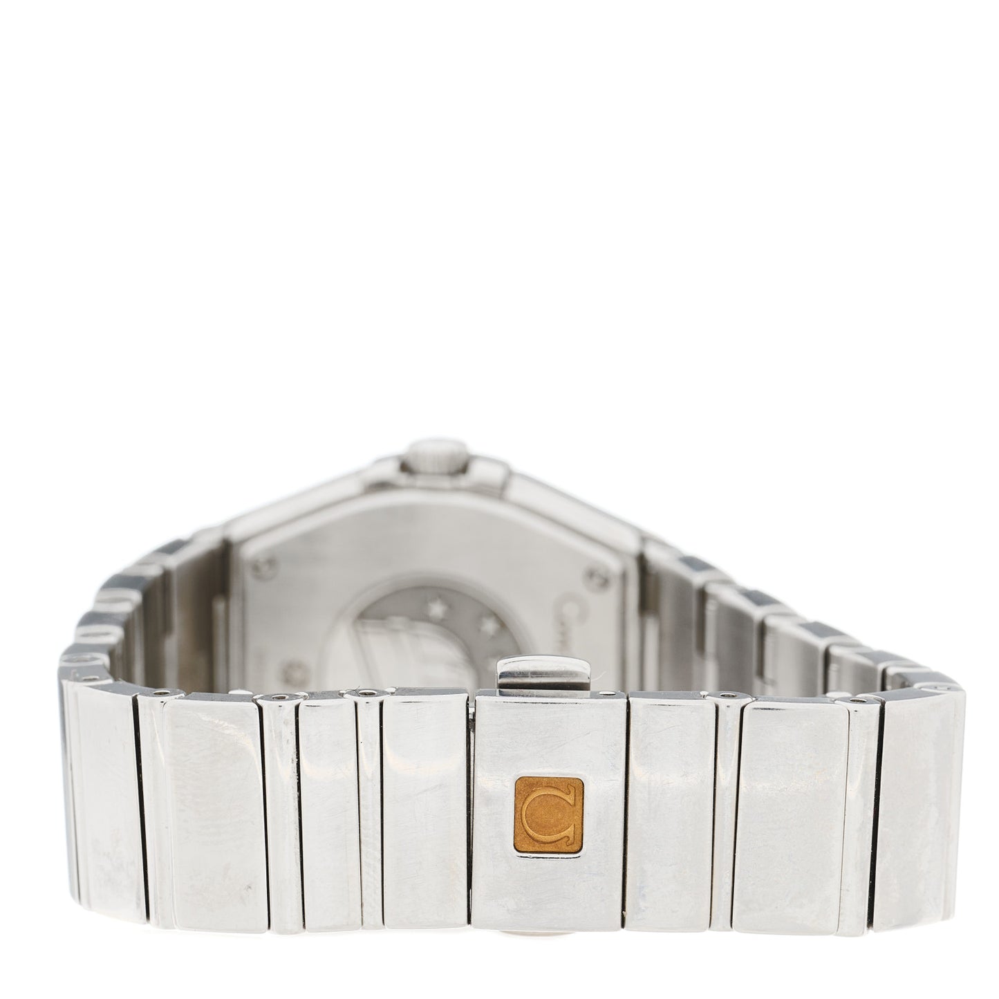 Stainless Steel Diamond Mother of Pearl 27mm Constellation Quartz Watch 123.10.27.60.55.002