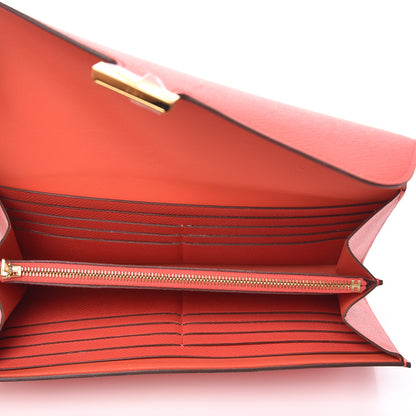 Hermes Epsom Constance Long Wallet Rose Jaipur 6 of 7