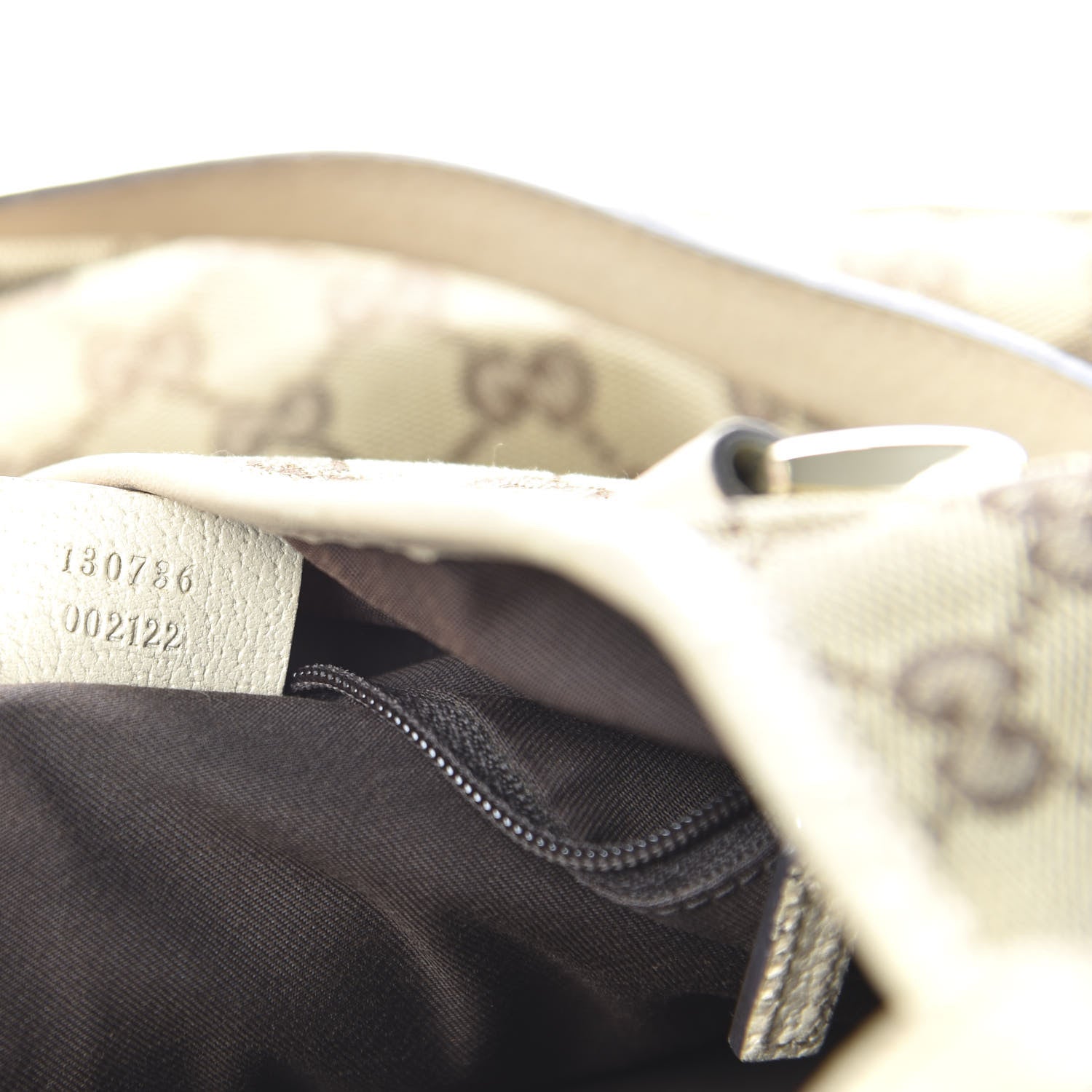 Gucci Monogram Medium Abbey Shoulder Bag Off White 9 of 10