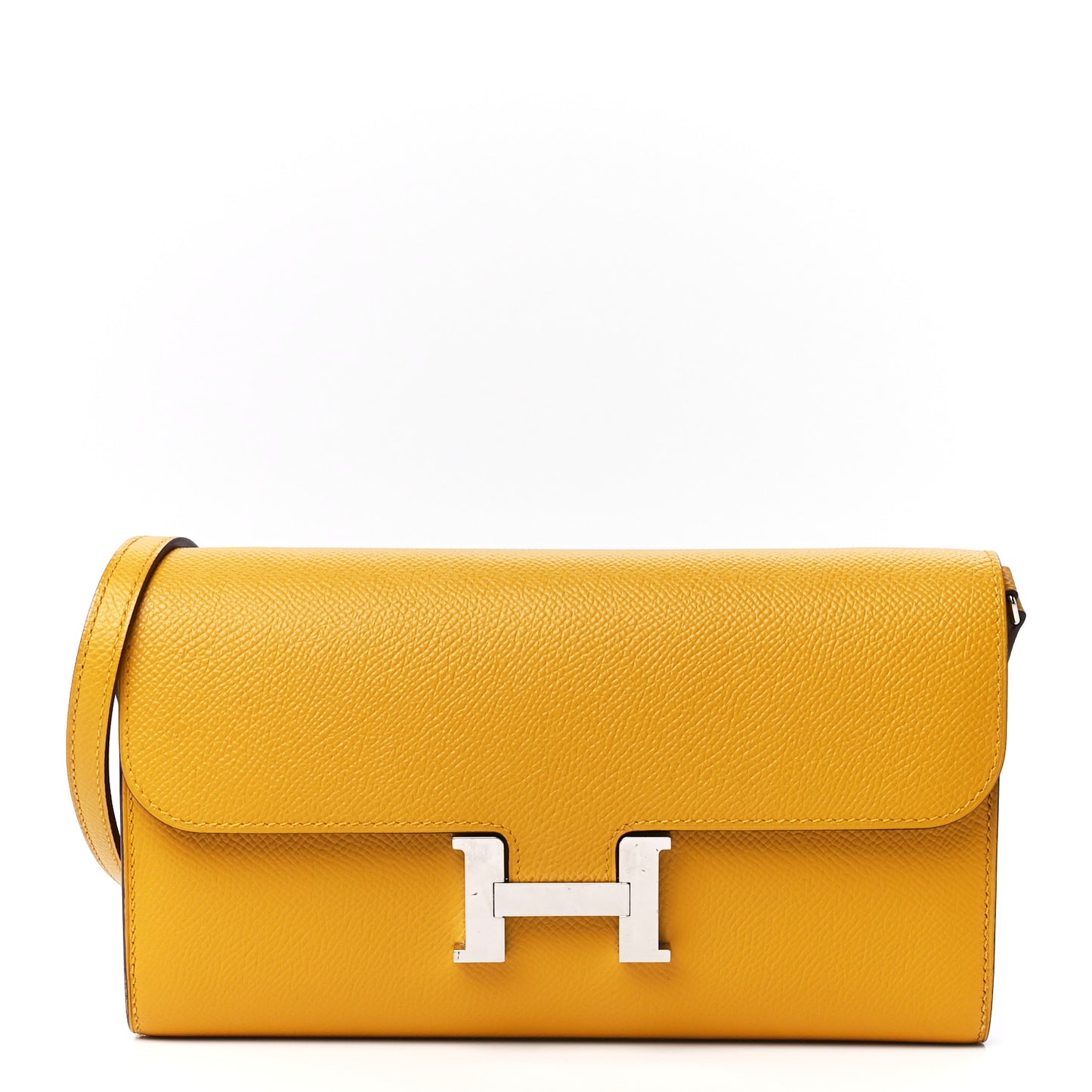 Epsom Constance Long Wallet To Go Jaune Ambre