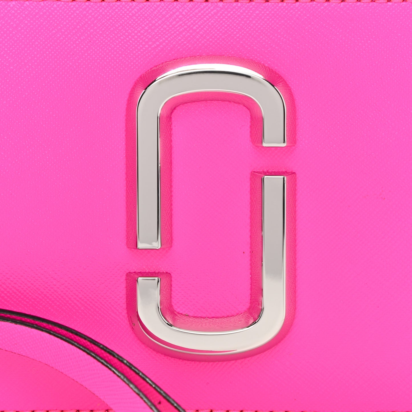 Saffiano Small Snapshot Camera Bag Pink