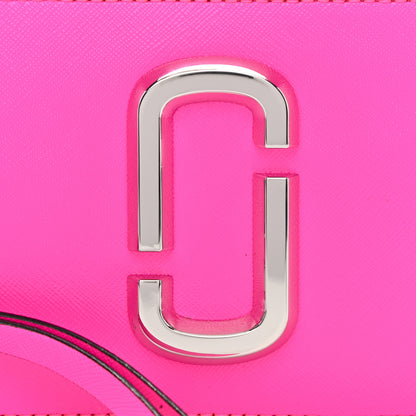 Marc Jacobs Saffiano Small Snapshot Camera Bag Pink 10 of 12