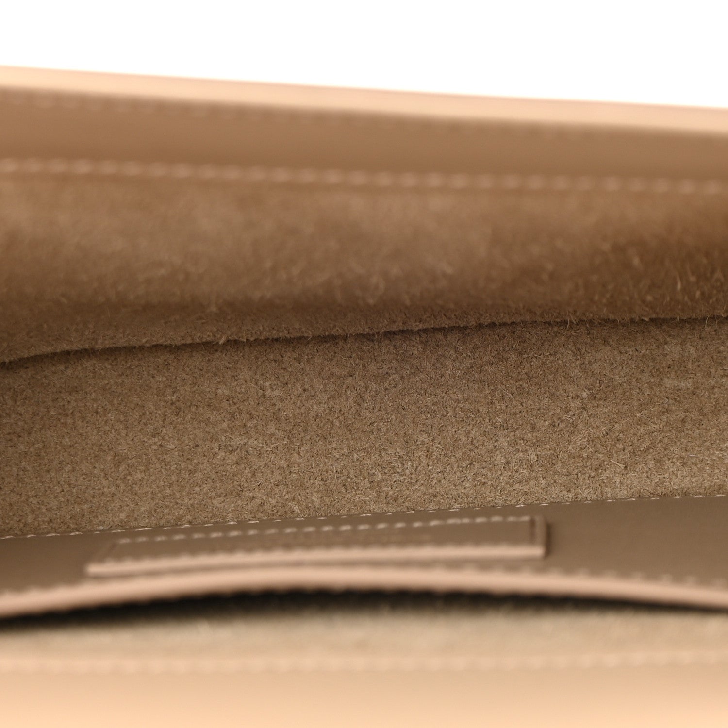 Saint Laurent Smooth Calfskin Small Classic Monogram Kate Tassel Satchel Dark Beige 4 of 9