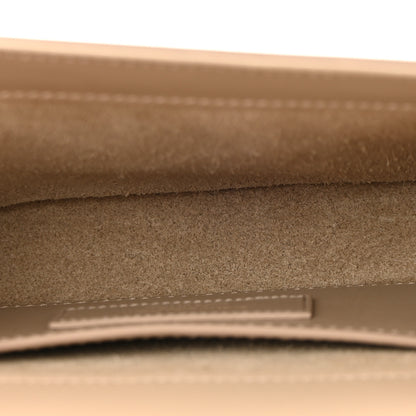 Saint Laurent Smooth Calfskin Small Classic Monogram Kate Tassel Satchel Dark Beige 4 of 9