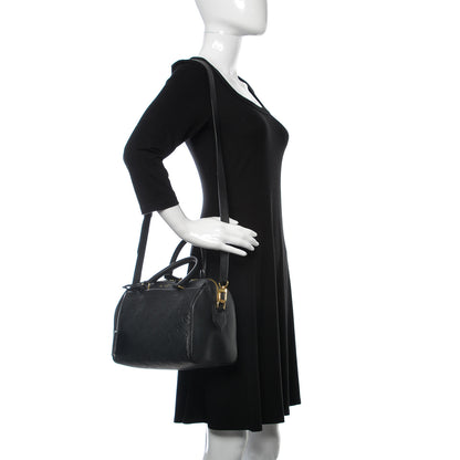 Louis Vuitton Empreinte Speedy Bandouliere 25 NM Black 2 of 10