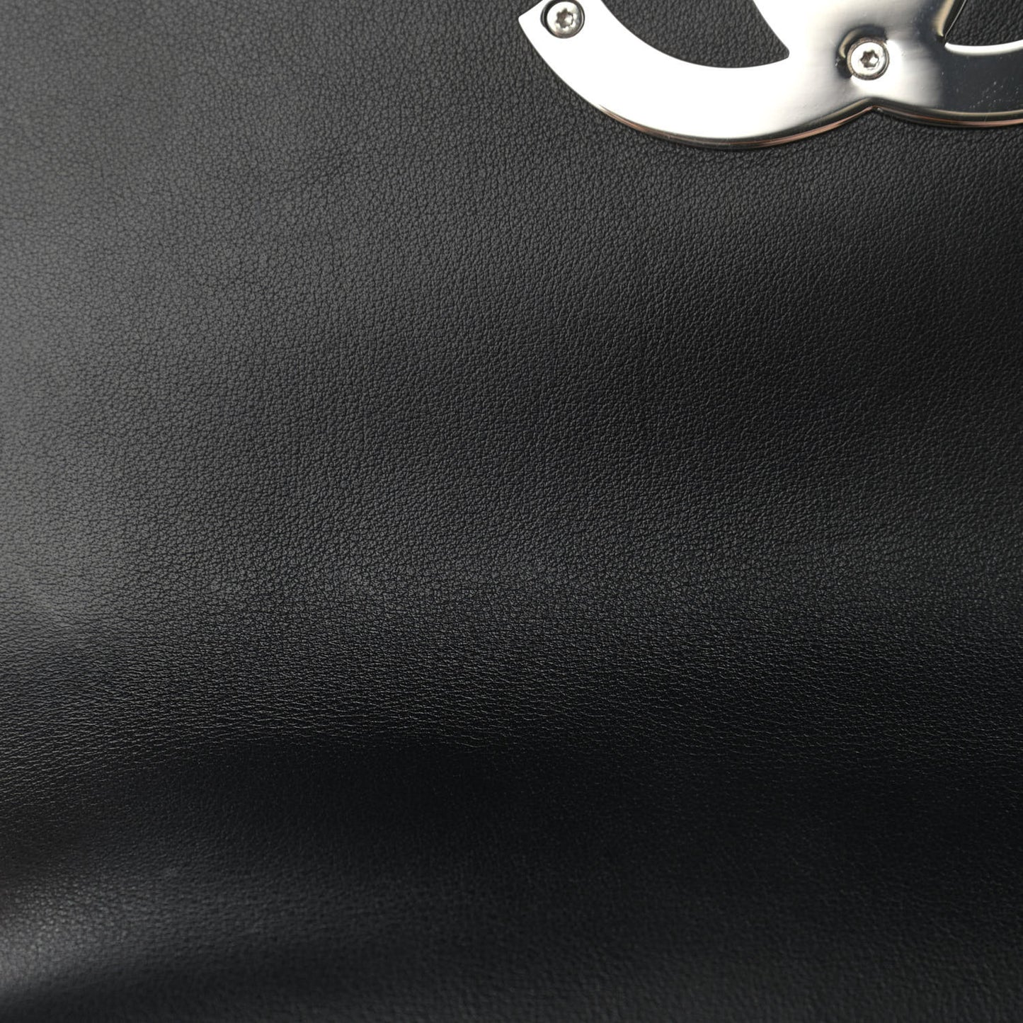 Lambskin Quilted Small CC Filigree Flap Black