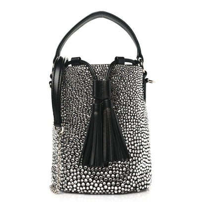 Miu Miu Raso Crystal Starlight Bucket Bag Black 1 of 10
