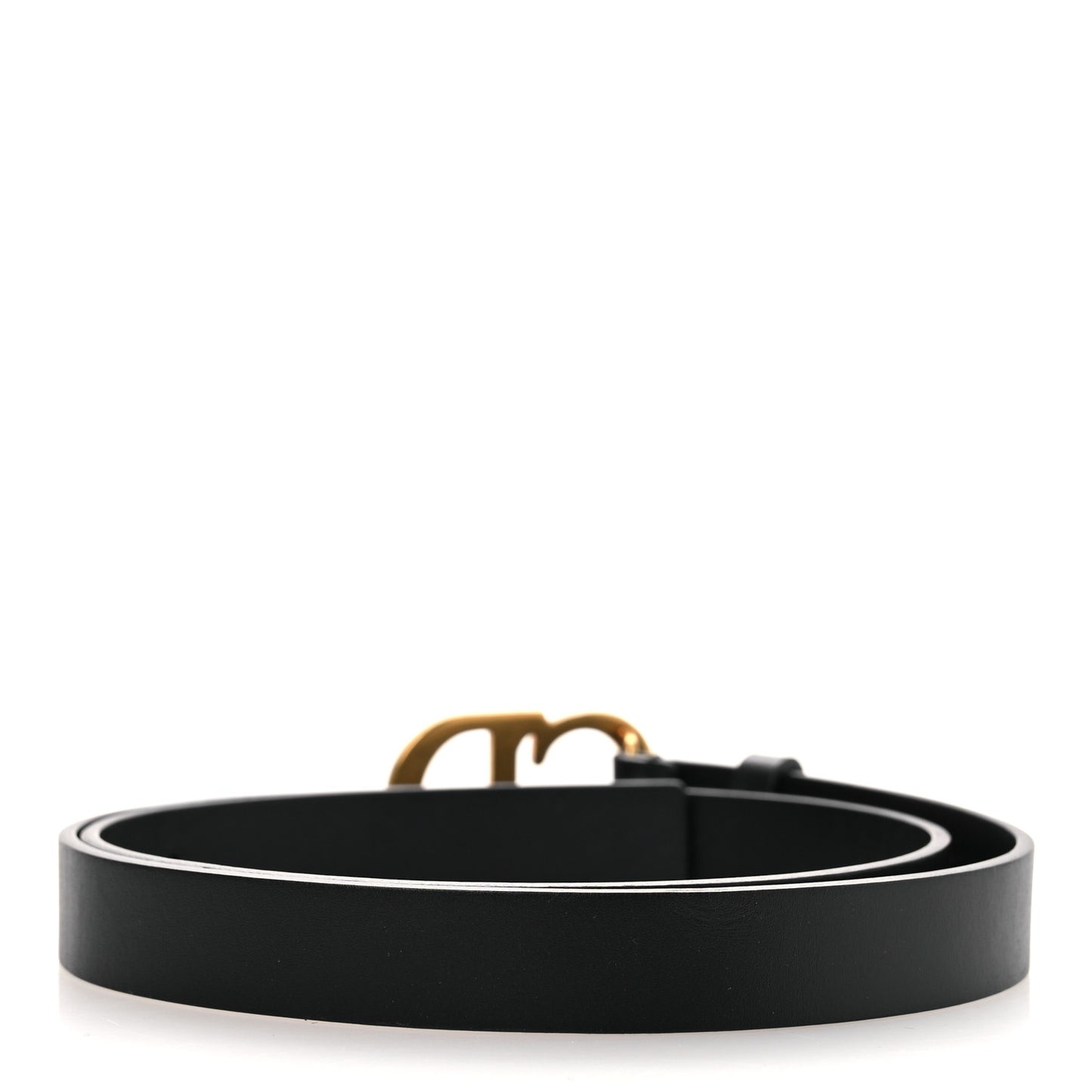 Calfskin Saddle Belt 80 32 Black
