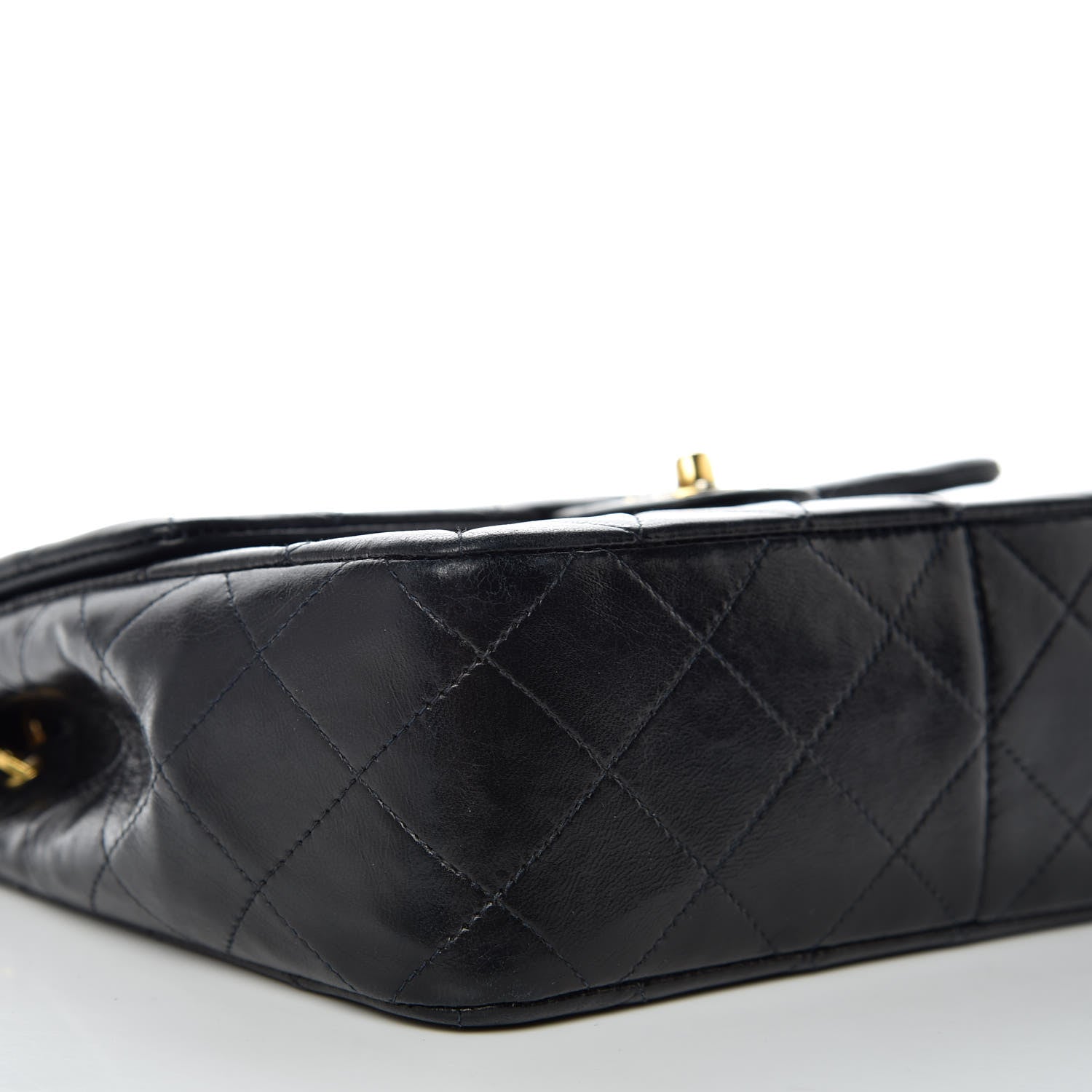 Chanel Lambskin Quilted Mini Square Flap Black 5 of 9