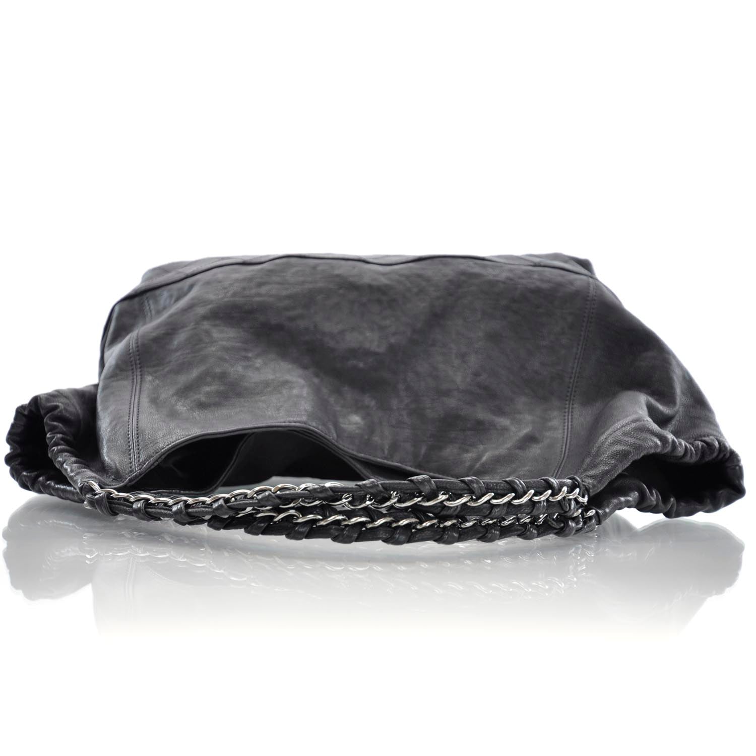 Chanel Calfskin Coco Cabas Black 5 of 9