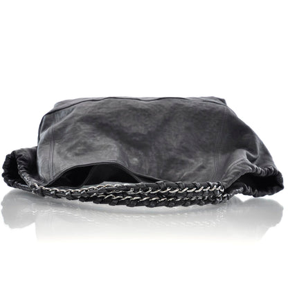 Chanel Calfskin Coco Cabas Black 5 of 9