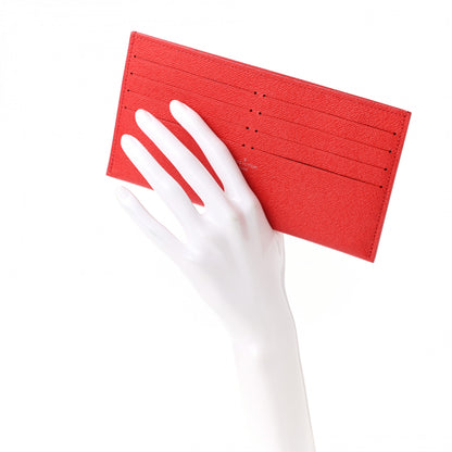 Louis Vuitton Calfskin Felicie Card Holder Insert Cherry 2 of 6