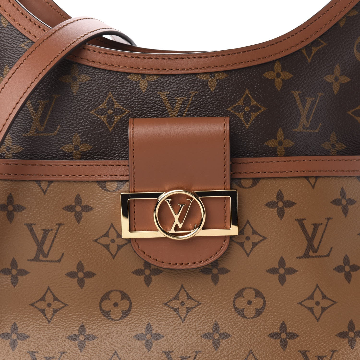 Louis Vuitton Reverse Monogram Dauphine Hobo PM 11 of 11