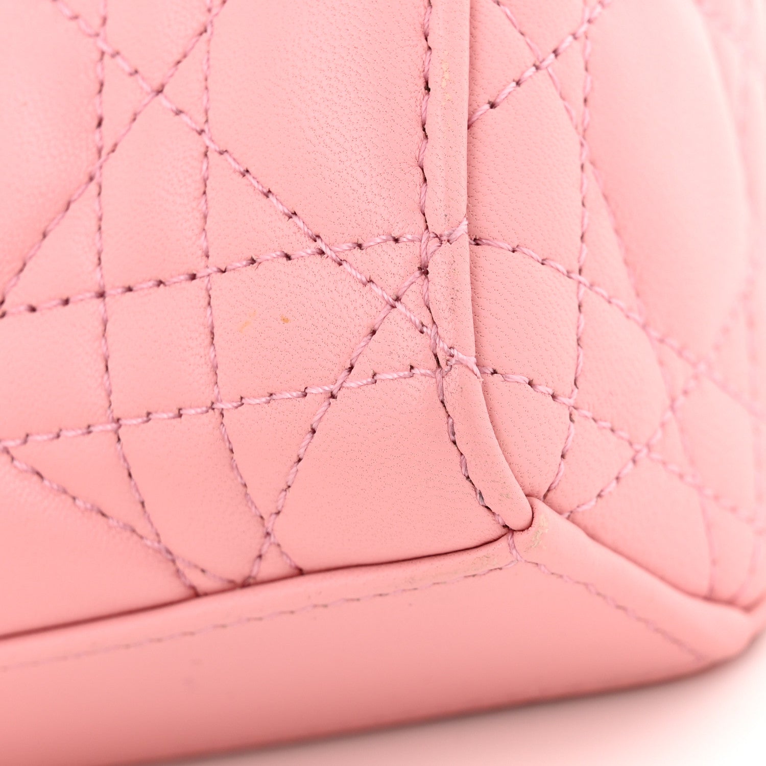 Christian Dior Lambskin Cannage Medium Lady D-Joy Light Pink 11 of 11