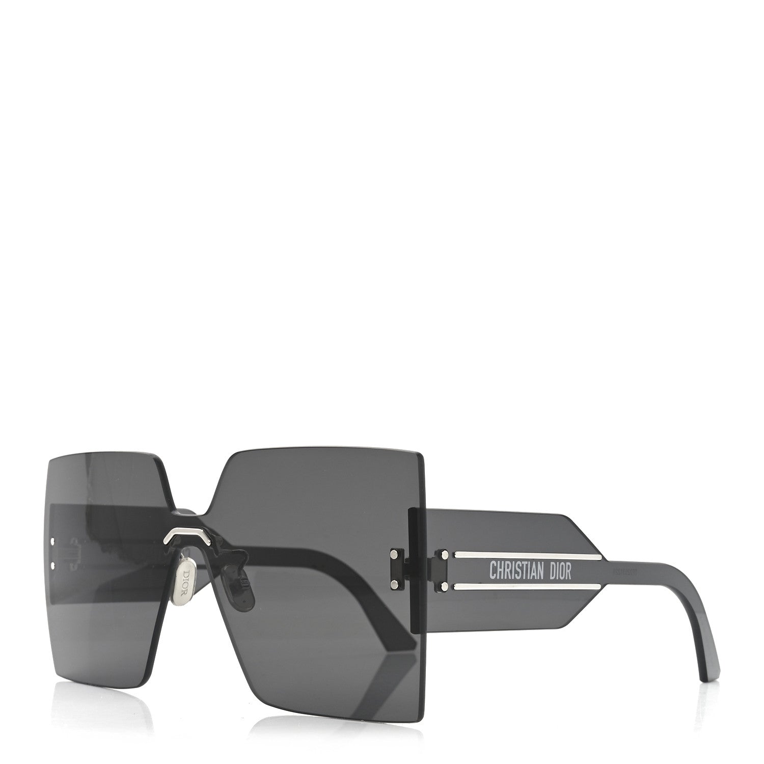 Christian Dior Acetate Diorclub M5U Mask Sunglasses Black 1 of 6