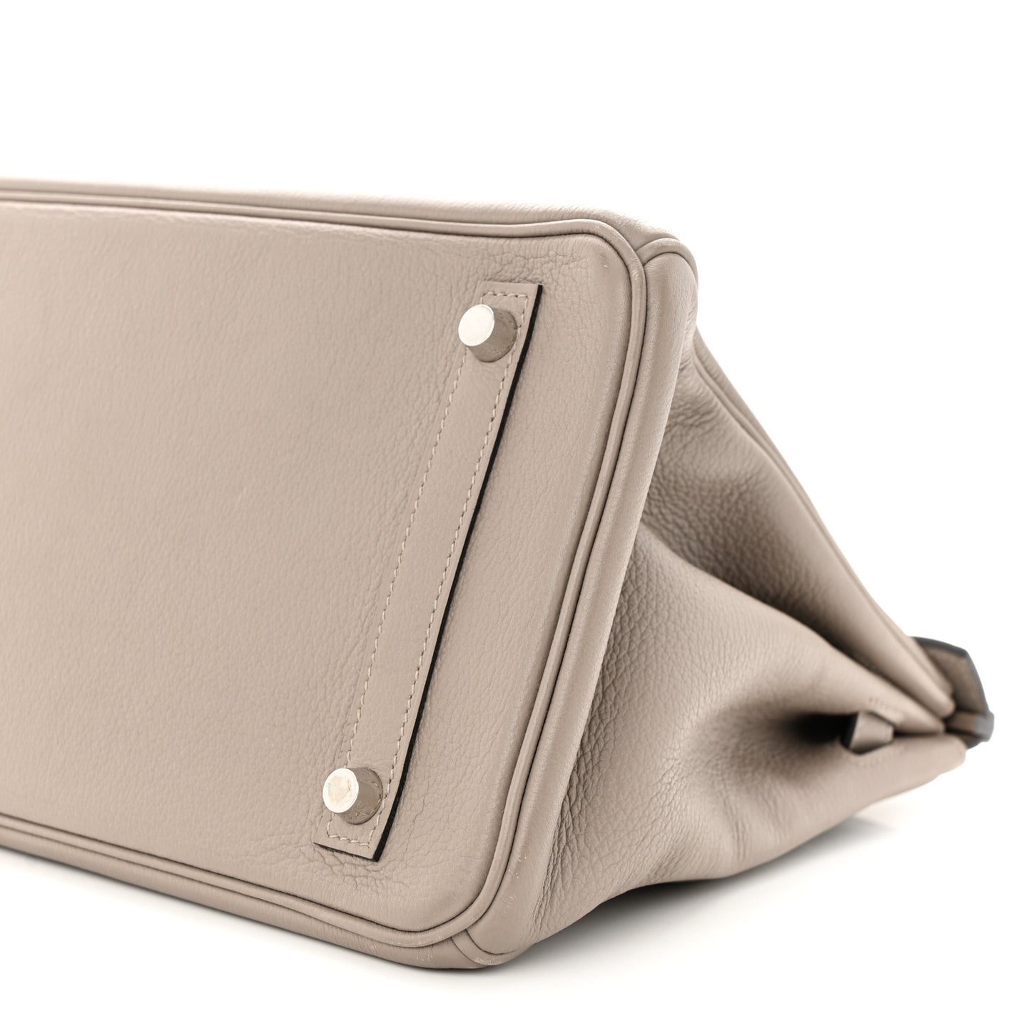 Taurillon Novillo Birkin 30 Gris Asphalte