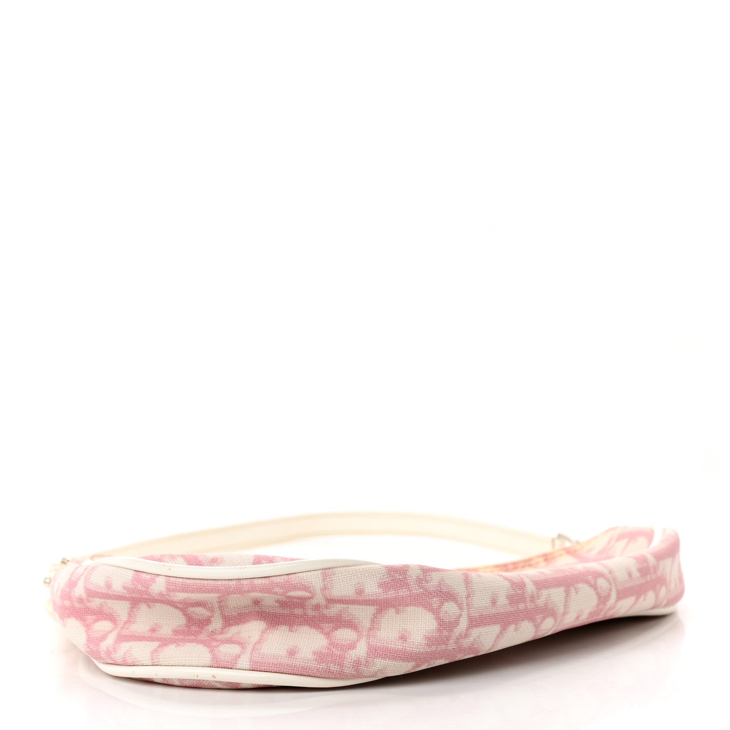 Christian Dior Monogram Mini Saddle Pochette Pink 4 of 15