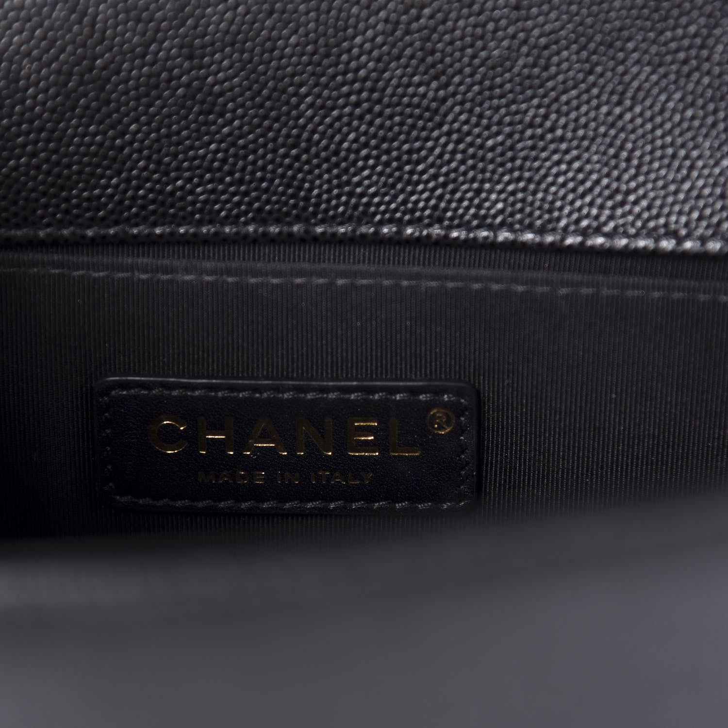 Chanel Caviar Quilted Small Boy Flap Black 8 of 10