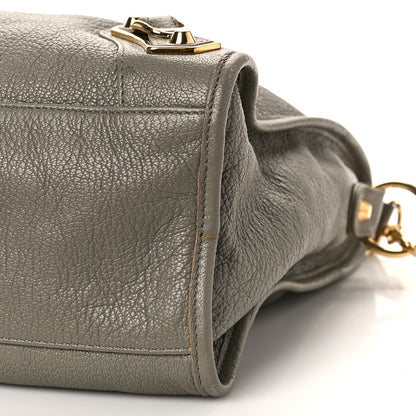 Balenciaga Chevre Gold Metallic Edge Hardware City Gris Taupe 9 of 9