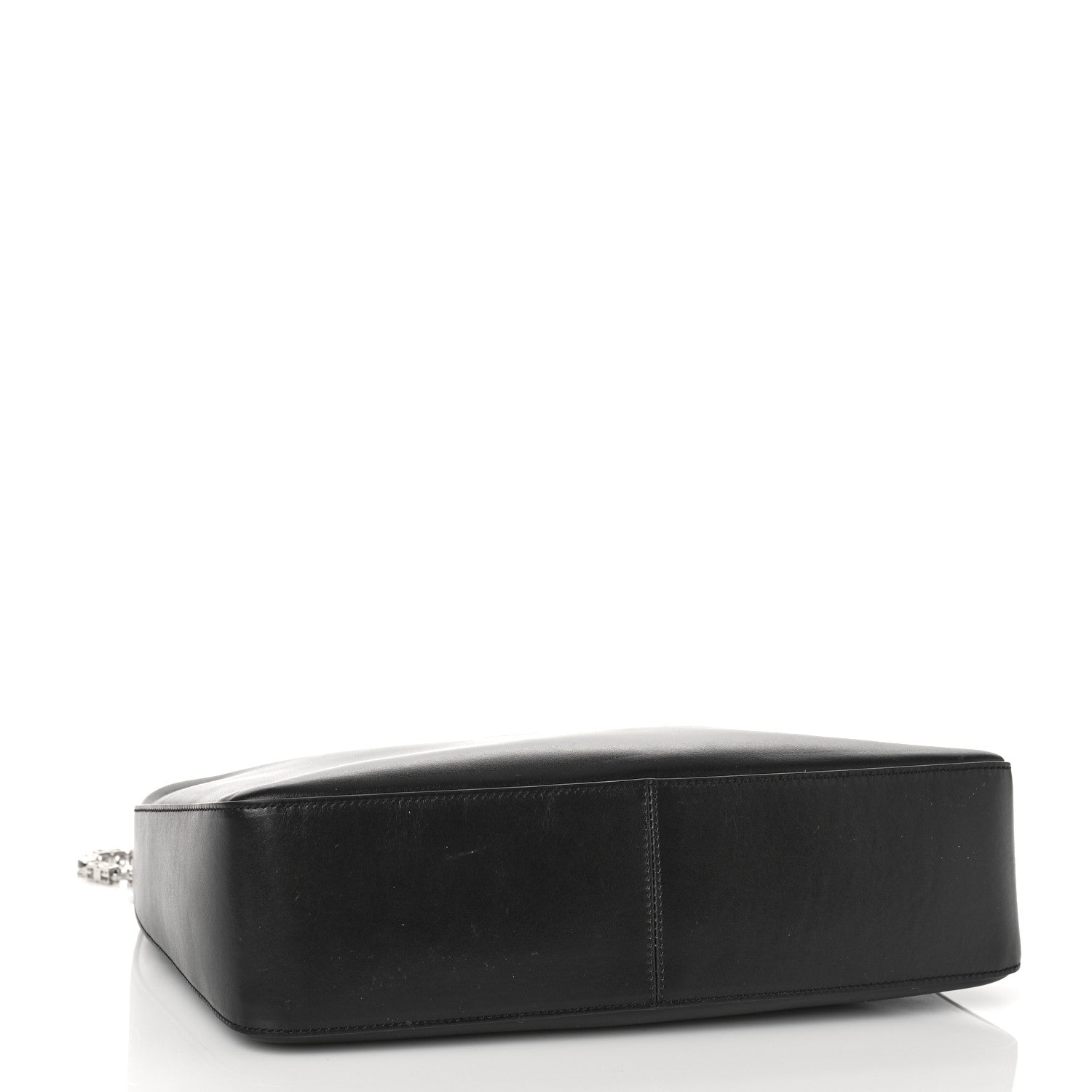 Givenchy Smooth Calfskin Small Moon Cut Out Shoulder Bag Black 4 of 8