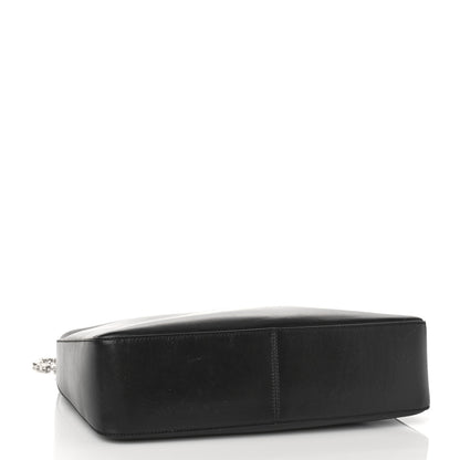 Givenchy Smooth Calfskin Small Moon Cut Out Shoulder Bag Black 4 of 8