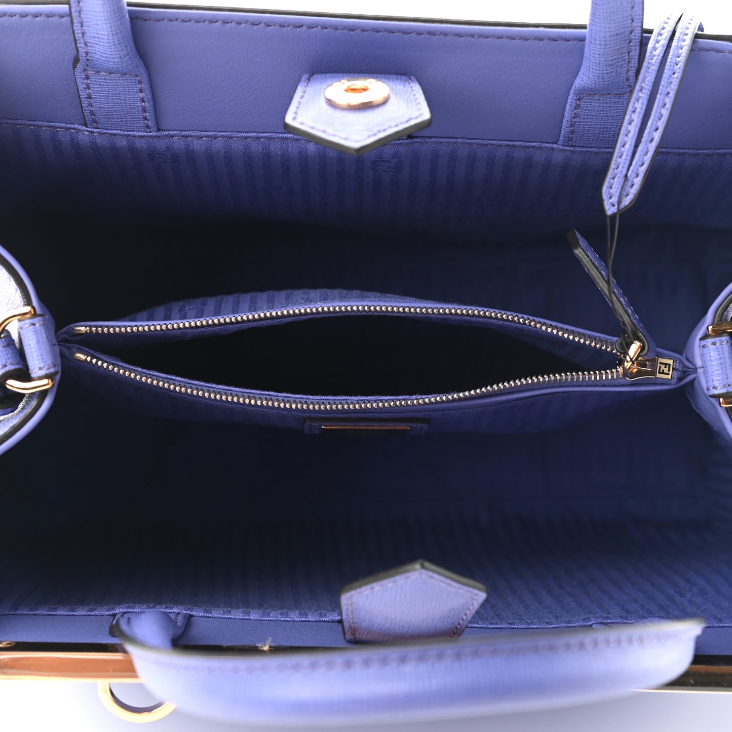 Vitello Elite Petite 2Jours Tote Viola Cassis