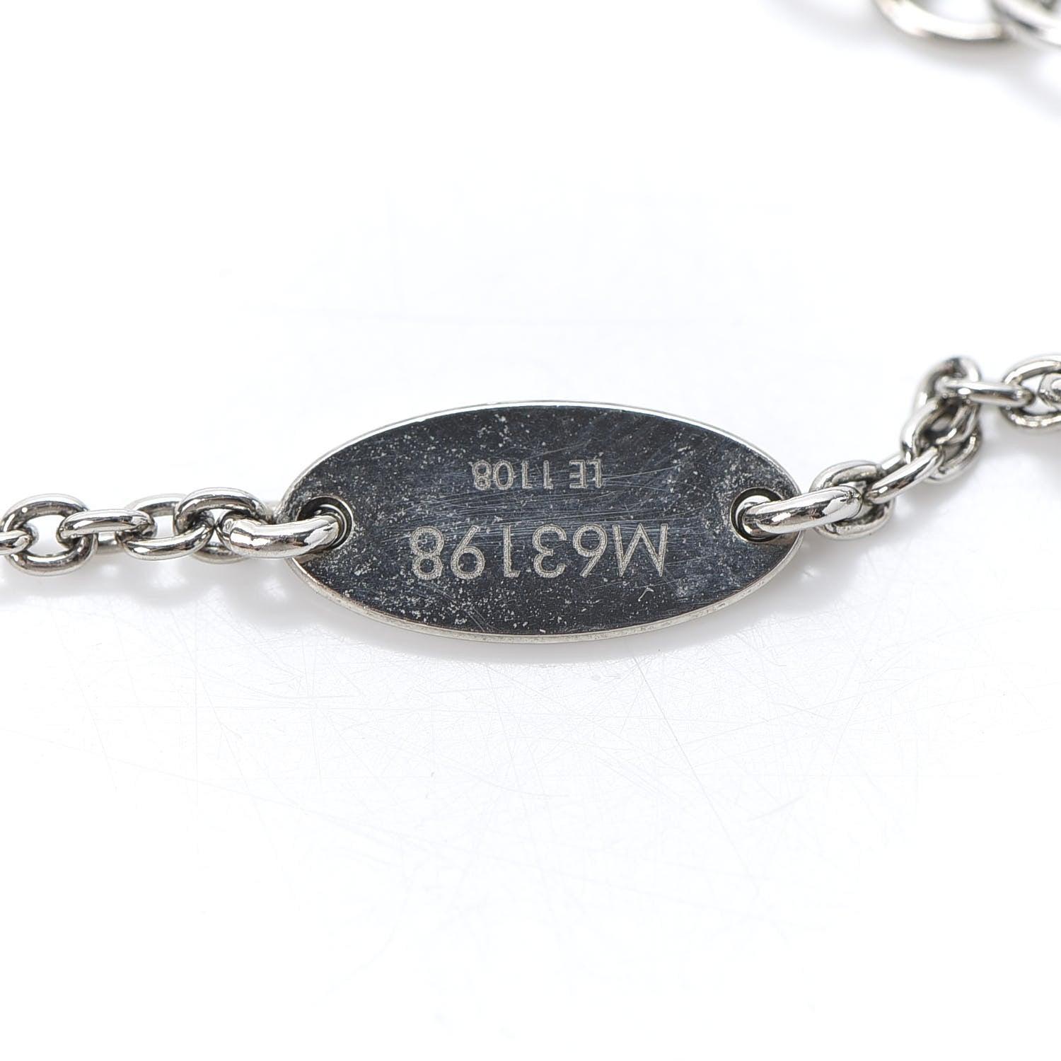 Louis Vuitton Essential V Supple Bracelet Silver 4 of 5