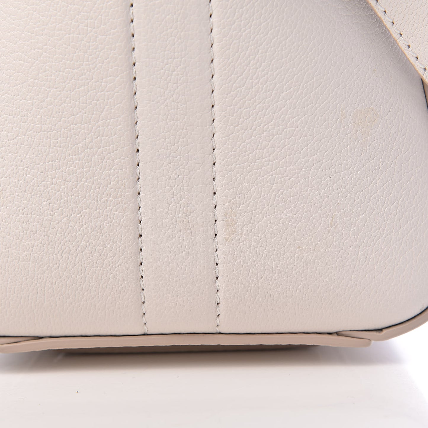 Sugar Goatskin Mini Antigona White