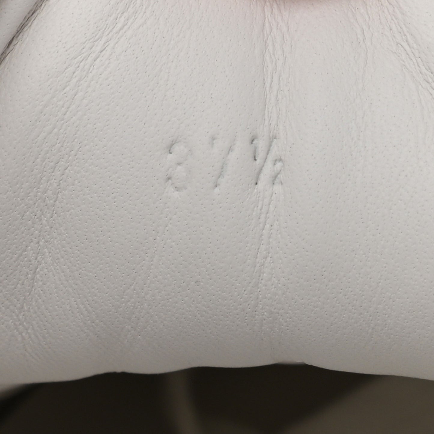 Calfskin Day Sneakers 37.5 White