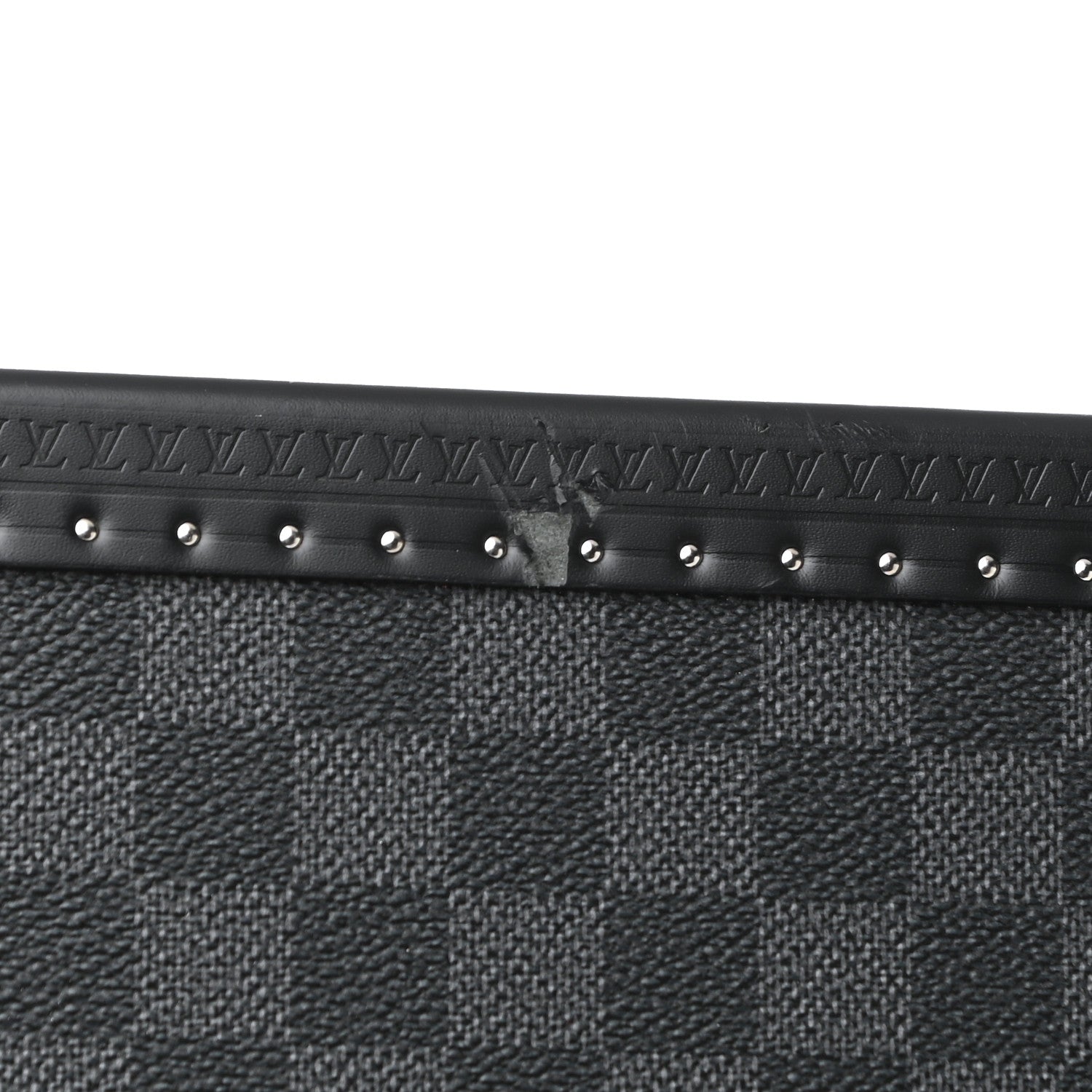 Louis Vuitton Damier Graphite Bisten 80 Suitcase Hard Case Trunk 11 of 13