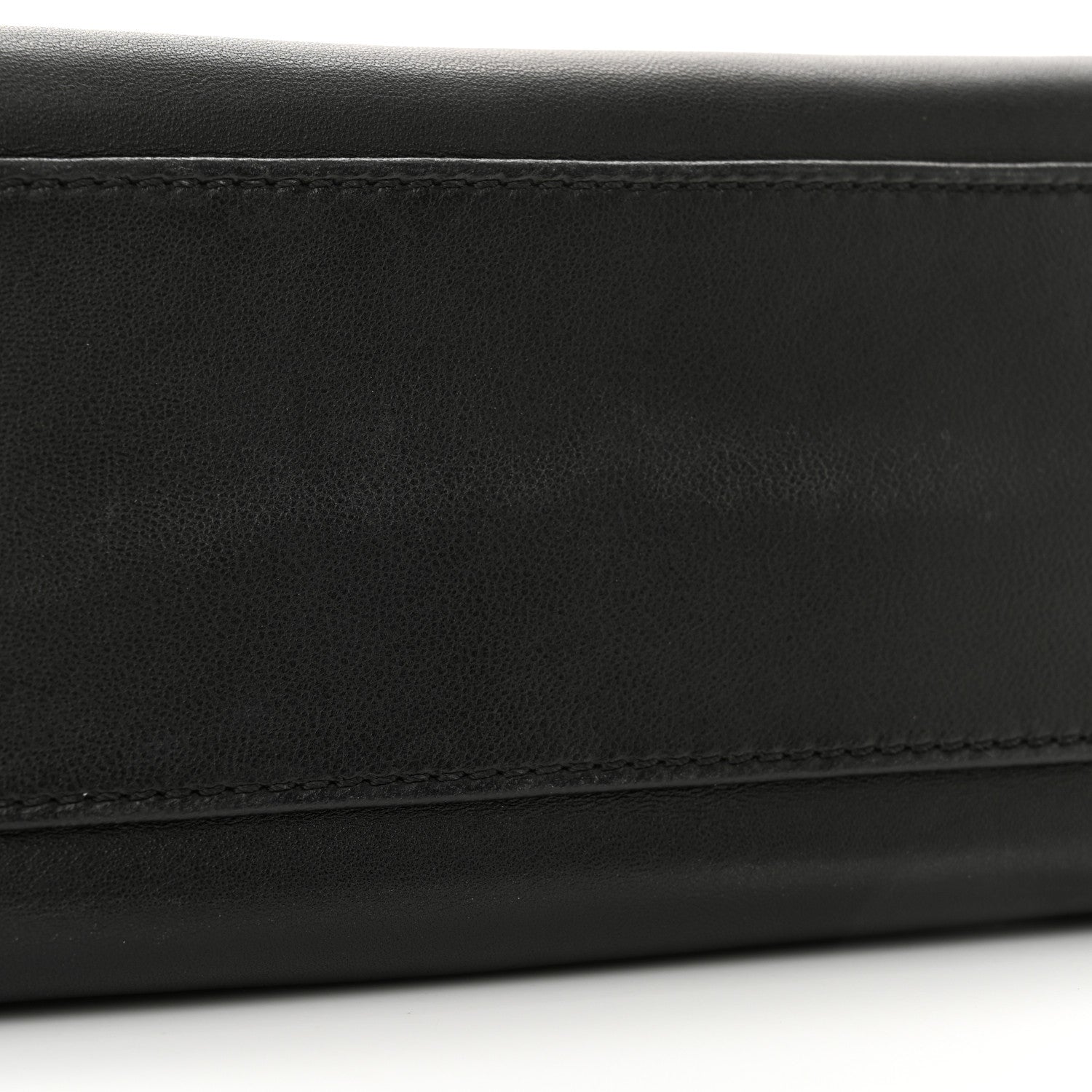 Fendi Nappa Mini Peekaboo Iconic Satchel Black 11 of 11