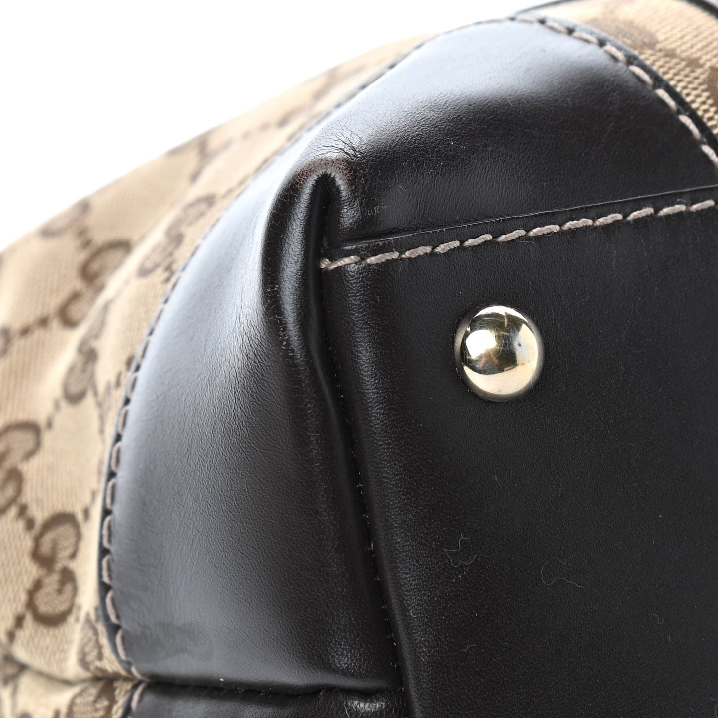 Monogram Small Lovely Heart Tote Dark Brown