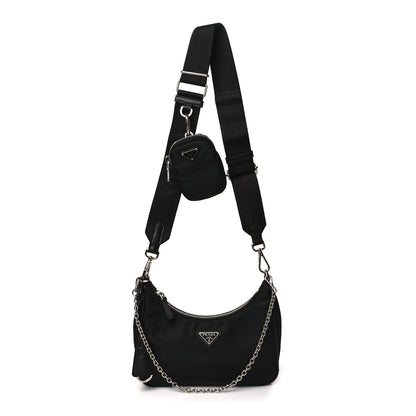 Prada Nylon Re-Edition 2005 Shoulder Bag Black 1 of 9