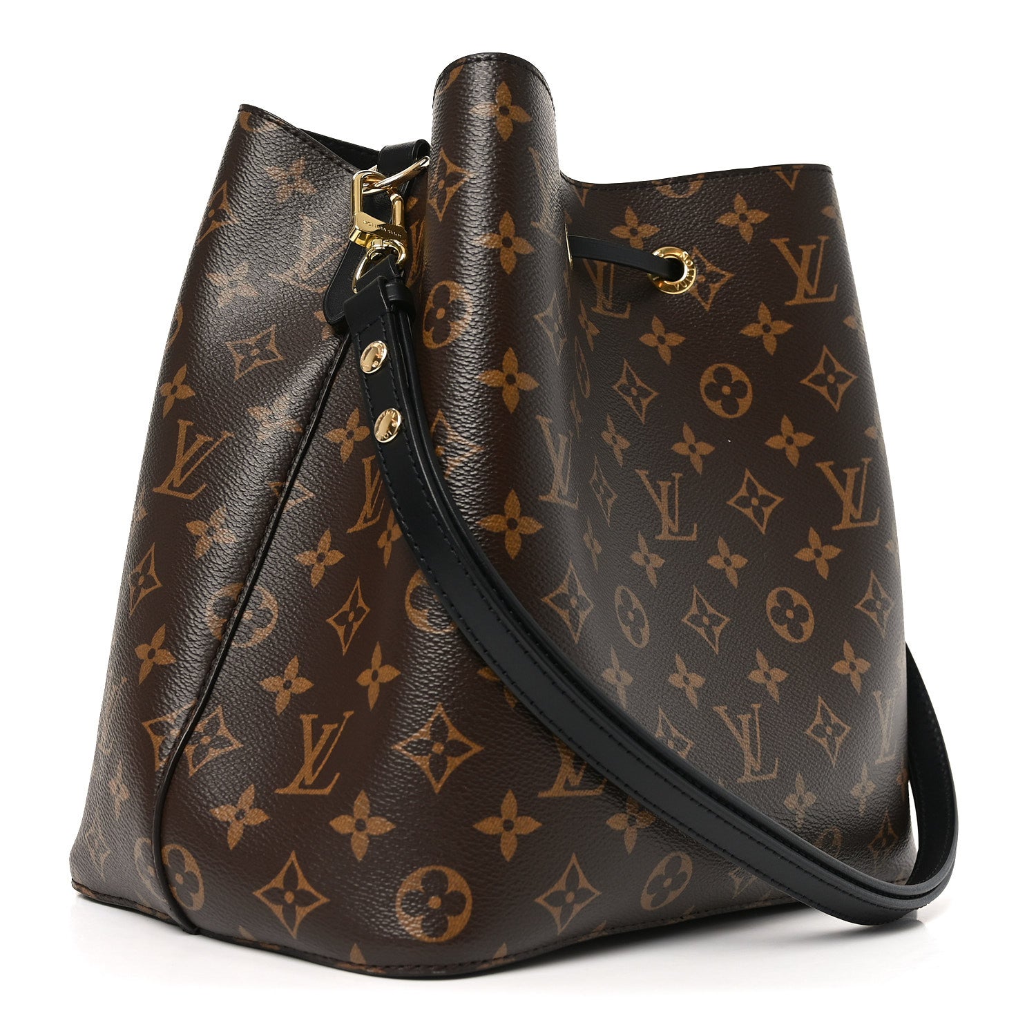 Louis Vuitton Monogram Neonoe MM Black 2 of 8