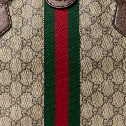 Gucci GG Supreme Monogram Medium Ophidia Shopping Tote Brown 10 of 18