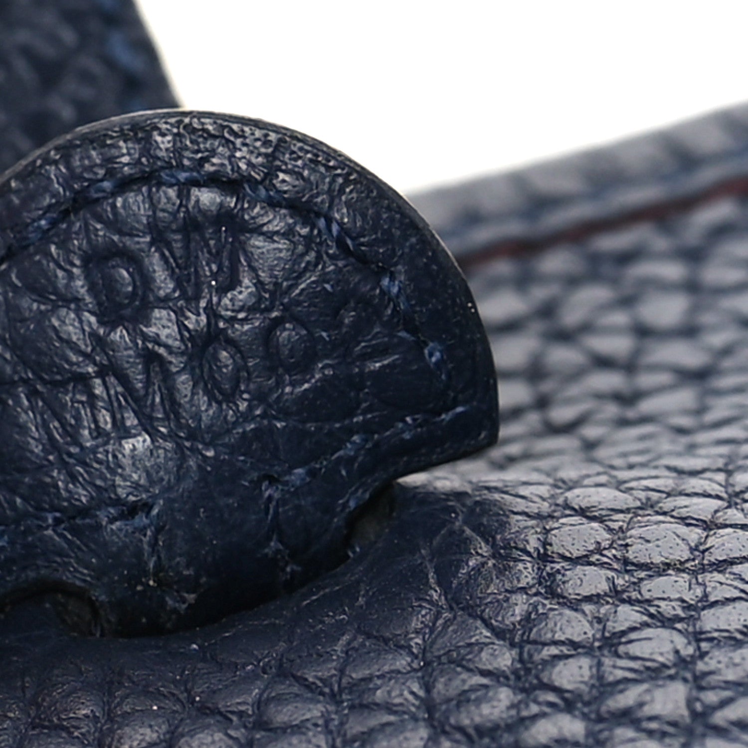 Hermes Taurillon Clemence Evelyne TPM Bleu Nuit 8 of 12